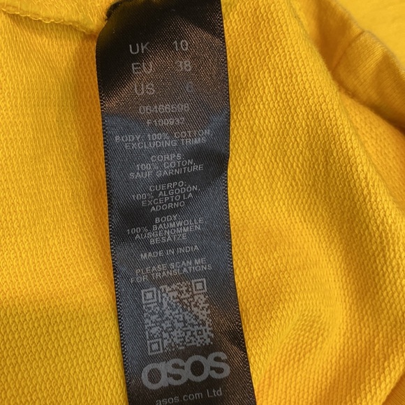 ASOS Snap Long Sleeves Knit Shift Dress - Picture 7 of 7